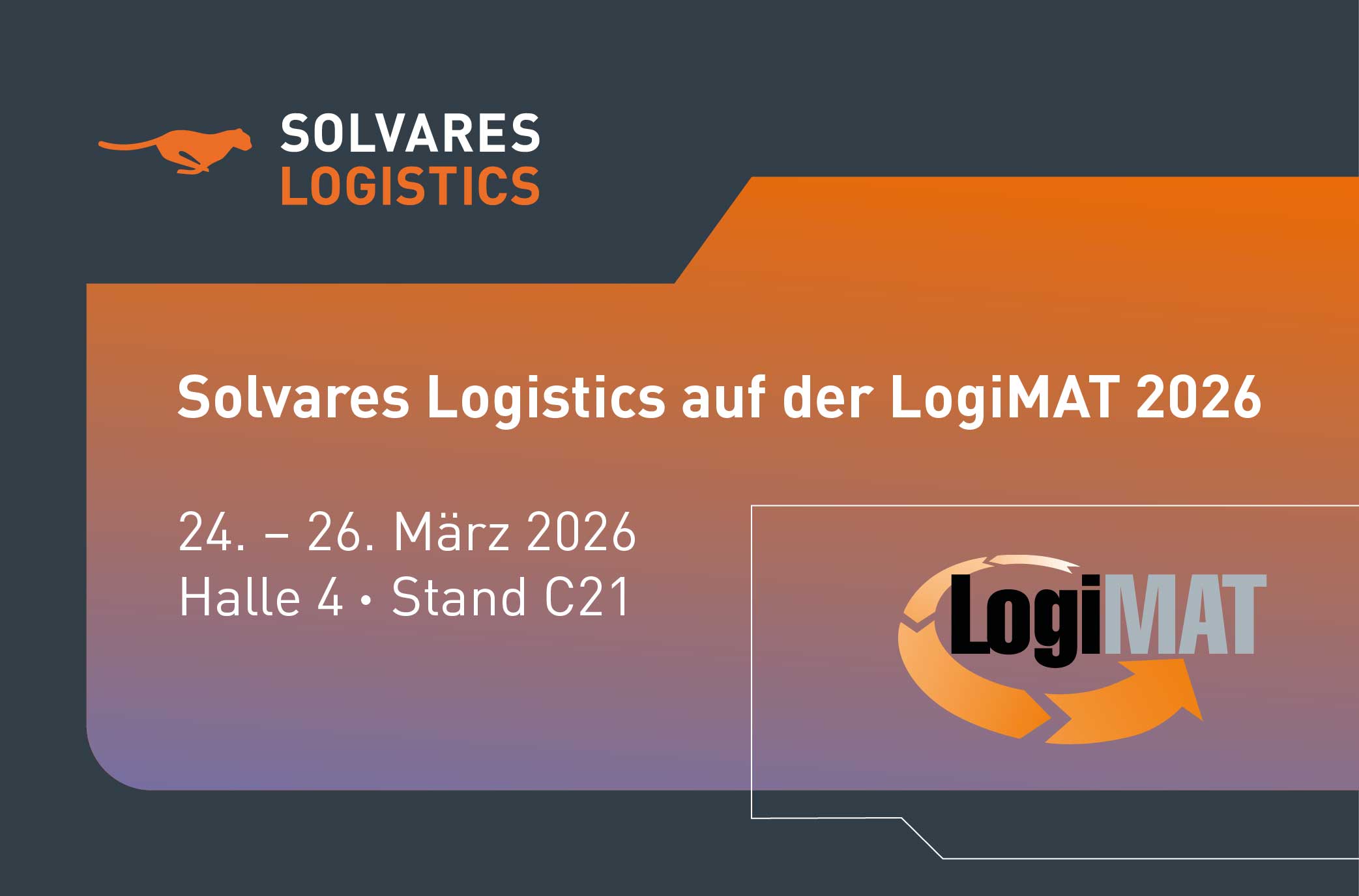 Solvares Logistics auf der LogiMAT 2026