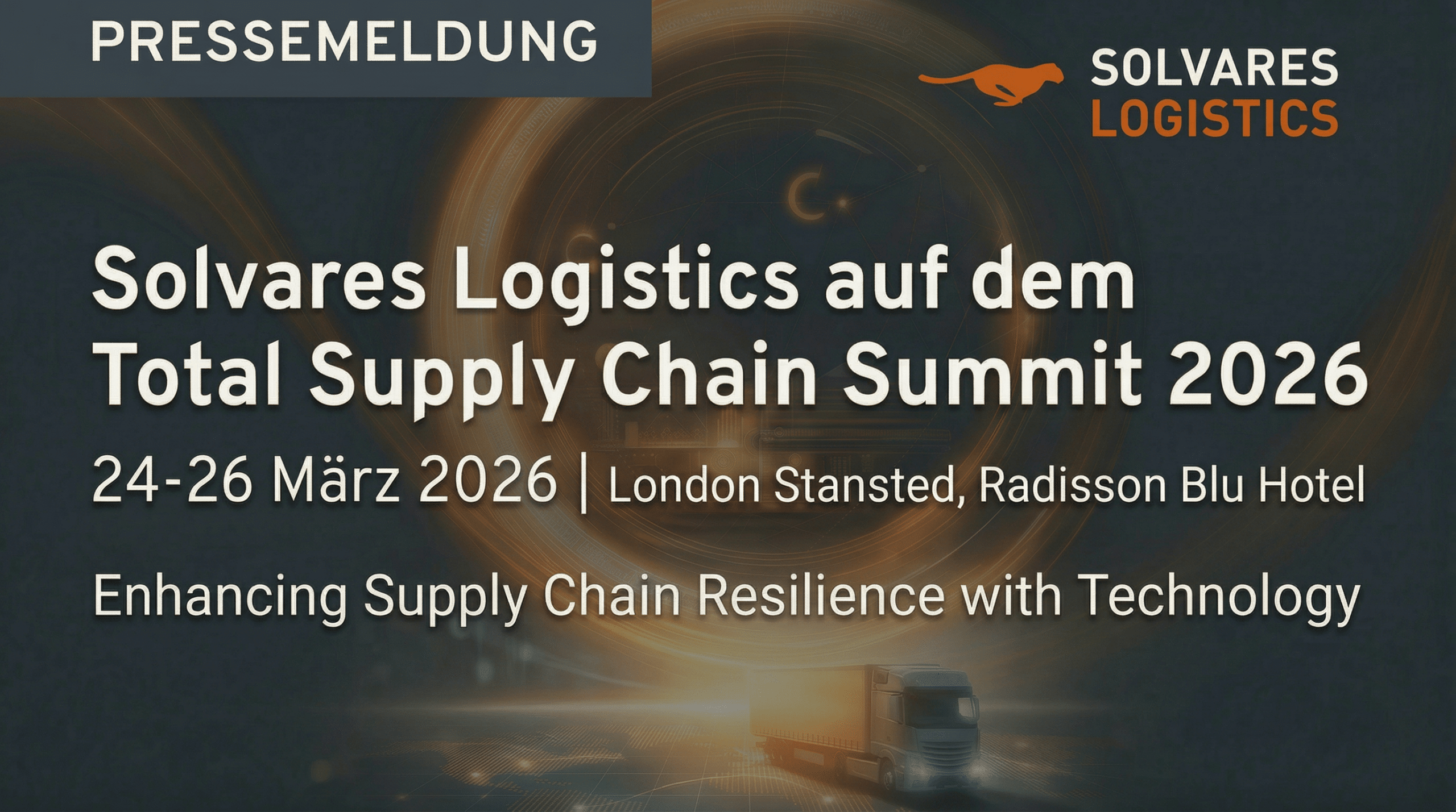 Solvares Logistics beim Total Supply Chain Summit in London